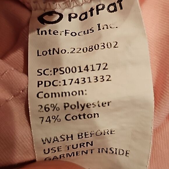 Pink long sleeve ruffle top 4-5T - Picture 9 of 10